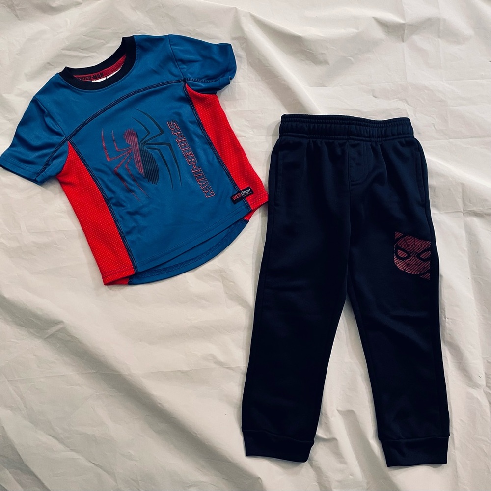 Boys 3T Marvel Spider-Man Shirt Pants Set